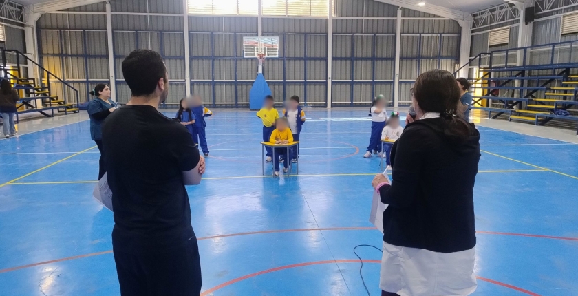 Estudiaste de Primer Ciclo participan en actividades culturales y deportivas 